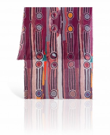 Палантин Унисекс W70.TW4-SK307/PURPLE